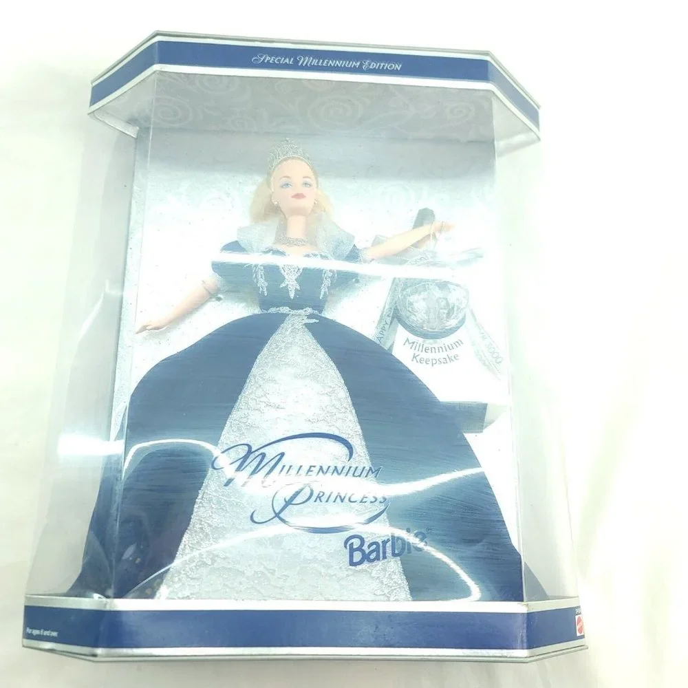 Mattel Millennium Princess Barbie With Keepsake Happy New Year 2000 Fashion Doll